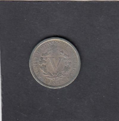 Beschrijving: 5 Cent LIBERTY